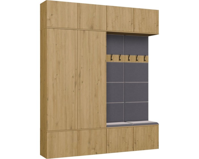Předsíňová stěna Haga 2Sz2W 200 cm dub Artisan