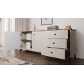 Komoda Point 183 cm dub Castello/kašmírová