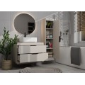 Závěsná skříňka pod umyvadlo Terra 2S 80 cm kašmírová