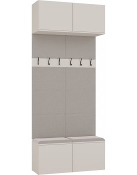 Předsíňová stěna HAGA 2W 100 cm kašmír
