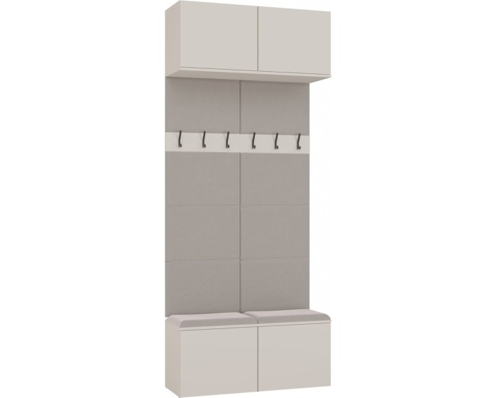 Předsíňová stěna HAGA 2W 100 cm kašmír