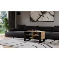 Konferenční stolek LAWA Modern 4P Slim dub artisan/černý