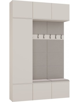 Předsíňová stěna Haga II 150 cm kašmír