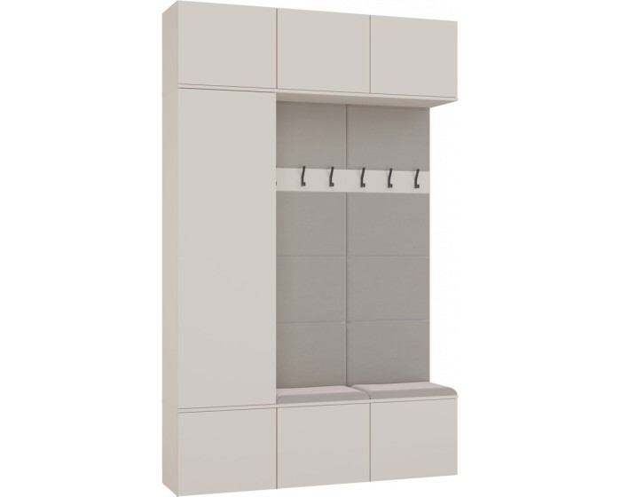 Předsíňová stěna Haga II 150 cm kašmír