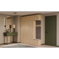 Předsíňová stěna Haga 3Sz1W 200 cm dub Sonoma
