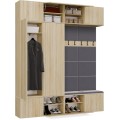 Předsíňová stěna Haga 2Sz2W 200 cm dub Sonoma