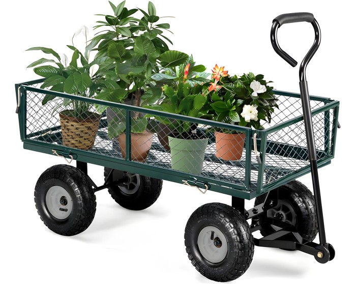 Zahradní vozík MultiGarden Multifunction černý
