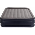 Nafukovací postel Intex 203x152cm s pumpou modro-šedá
