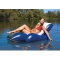 Nafukovací plážové lehátko INTEX 58868EU 180x135 cm modro-bílé
