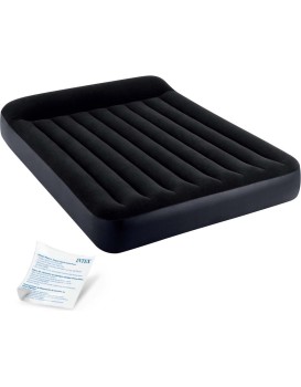 Nafukovací matrace INTEX 64143 203x152 cm tmavě modrá