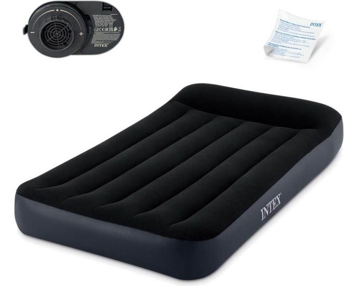 Nafukovací matrace INTEX 64146ND 191x99 cm tmavě modrá