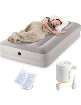 Nafukovací matrace INTEX 64177 191x99 cm šedá