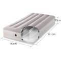 Nafukovací matrace INTEX 64177 191x99 cm šedá