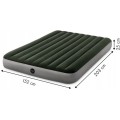 Nafukovací matrace Intex 203 x 152cm zelená + pumpa