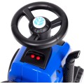Dětské odrážedlo TRACTOR s vozíkem modré