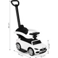 Interaktivní dětské odrážedlo 3v1 Mercedes C CLASS bílé