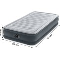 Nafukovací matrace s automatickou pumpou COMFORT šedá