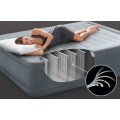 Nafukovací matrace INTEX 191x137 cm + pumpa šedá