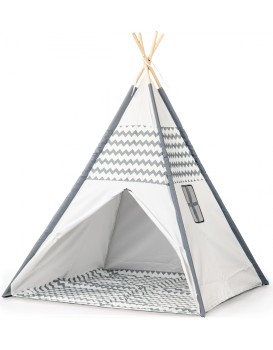 Dětský teepee stan Wiga bílý