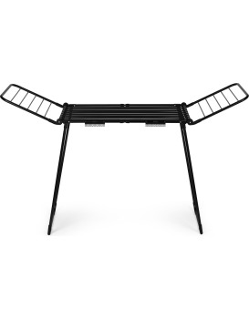 Teleskopický sušák na prádlo POLYOS 191/260 cm černý