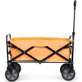 Plážový přepravní vozík MultiGarden 47x105 cm oranžový