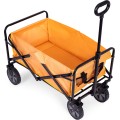 Plážový přepravní vozík MultiGarden 47x105 cm oranžový
