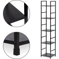 Regál LOFT 29 cm černý