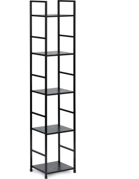Regál LOFT 29 cm černý