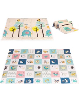 Dětská pěnová podložka LITTLE ANIMALS 200x150 cm vícebarevná