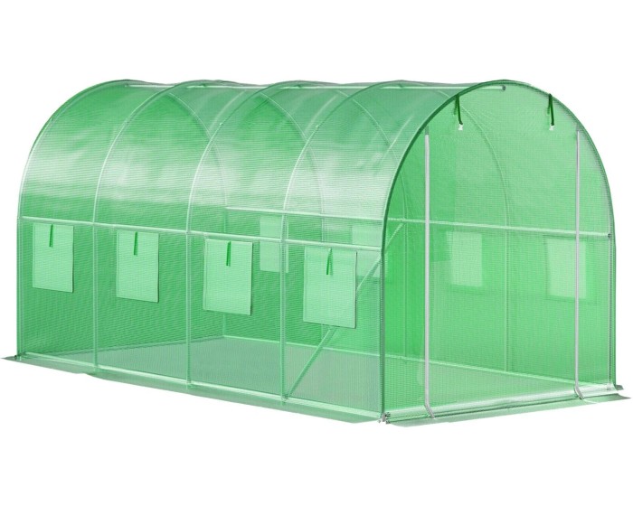Zahradní fóliovník Berno 4x2x2 m zelený