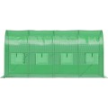 Zahradní fóliovník Berno 4x2x2 m zelený