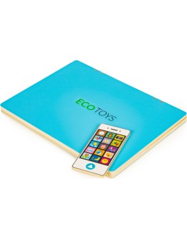 Dětský edukační laptop TWIGY modrý