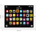 Dřevěný vzdělávací tablet a magnetická tabule ECOTOYS