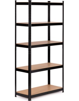 Dílenský regál Bopper 180 cm světle hnědý/černý
