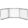 Skládací turistický stůl Veloca 180x60 cm bílý
