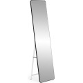 Volně stojící zrcadlo DUO 148 cm černé