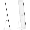 Volně stojící zrcadlo DUO 148 cm černé