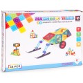 Magnetická stavebnice 48 ks MULTI vícebarevná