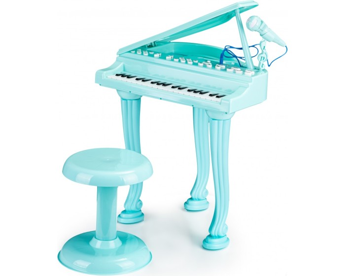 Dětské piano s mikrofonem Tinny modré