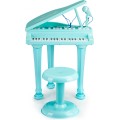 Dětské piano s mikrofonem Tinny modré