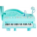 Dětské piano s mikrofonem Tinny modré