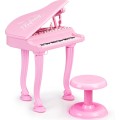 Dětské piano s mikrofonem Tinny růžové