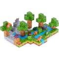 Magnetická stavebnice 142 ks DINO WORLD vícebarevná