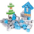 Magnetická stavebnice 124 ks FROST KINGDOM MAGIC vícebarevná