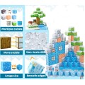 Magnetická stavebnice 124 ks FROST KINGDOM MAGIC vícebarevná