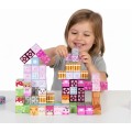 Magnetická stavebnice PRINCESS CASTLE 113 ks vícebarevná