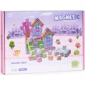 Magnetická stavebnice PRINCESS CASTLE 113 ks vícebarevná