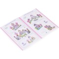 Magnetická stavebnice MAGIC PRINCESS WORLD 140 ks růžová
