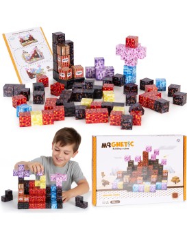 Magnetická stavebnice 86 ks POLY vícebarevná