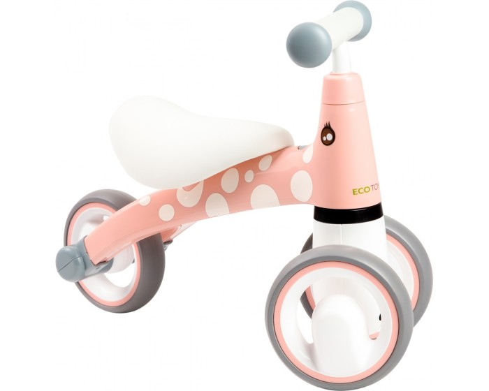 Dětské odrážedlo Flaming EcoToys růžové